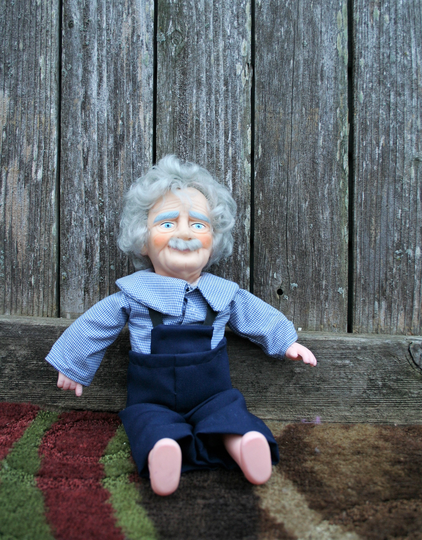 Vintage Collectible Einstein Doll