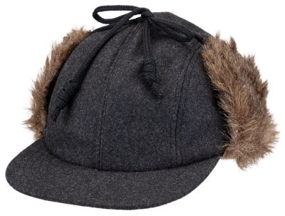 Stellar Kanut Sports Wool-Blend Faux-Fur Cap - Black - M