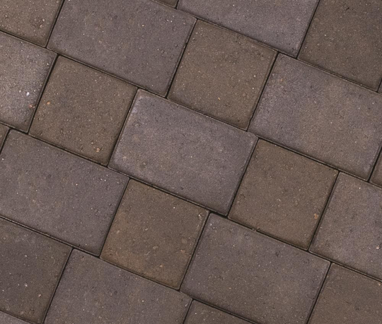 CastleLite Cobble Stone 11-in L x 8-in W x 2-in H Monterey Blend Concrete Paver in Gray | Q030.112.911.A3