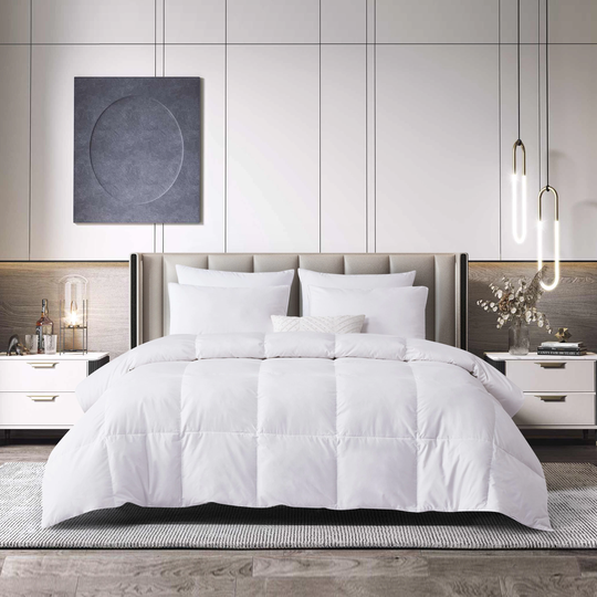 Beautyrest BeautyRest Tencel/cotton blend 90/10 Feather/Down Fiber All Seasons King Comforter | BR005383