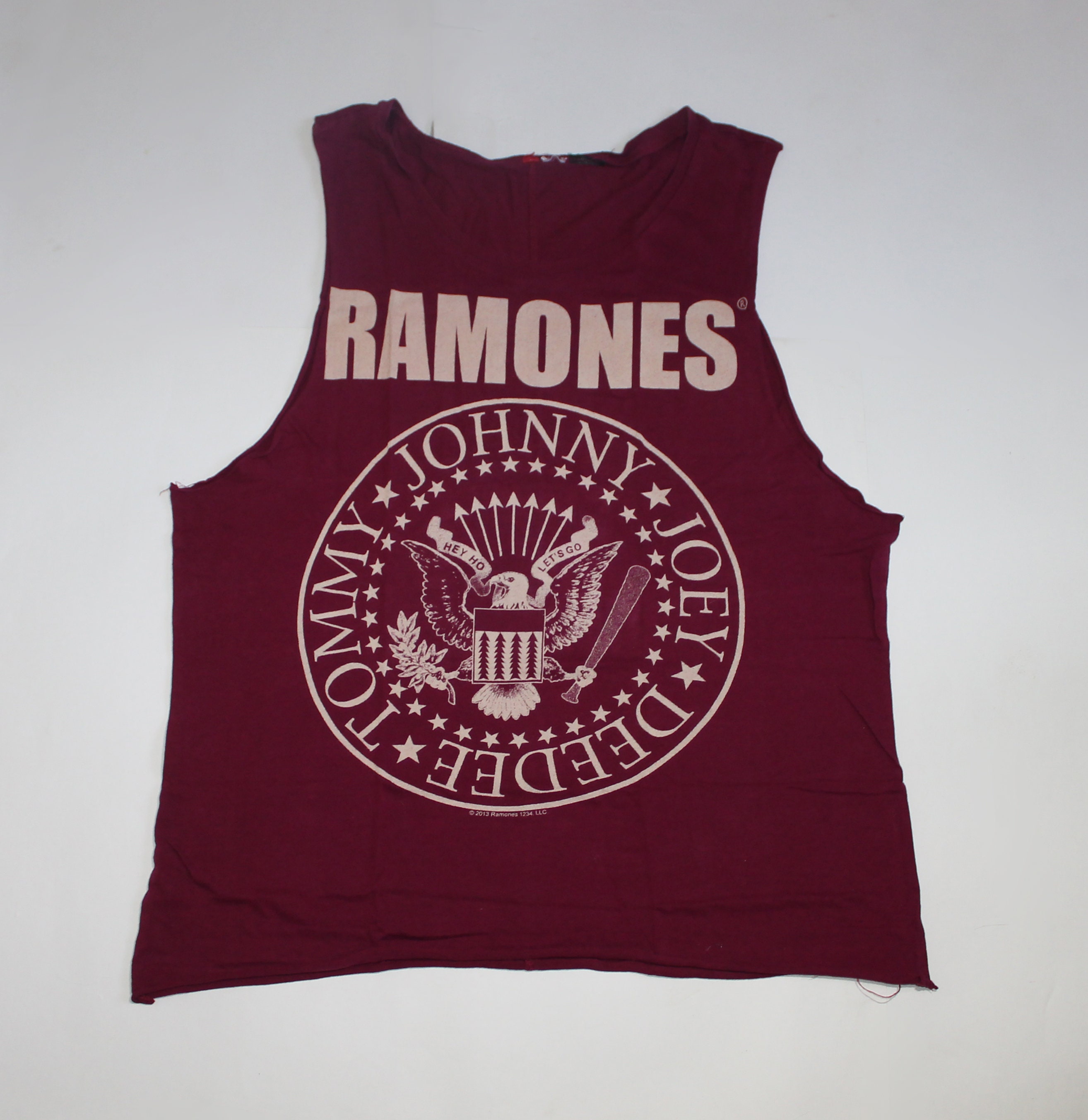 Ramones Tank Top Shirt American Punk Rock Band Punk Pop Ladies L