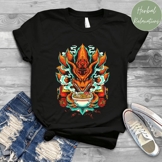 Ramen No Jutsu Shirt, Anime Manga Hoodie, Sweatshirt, Gift For Fan, Merch