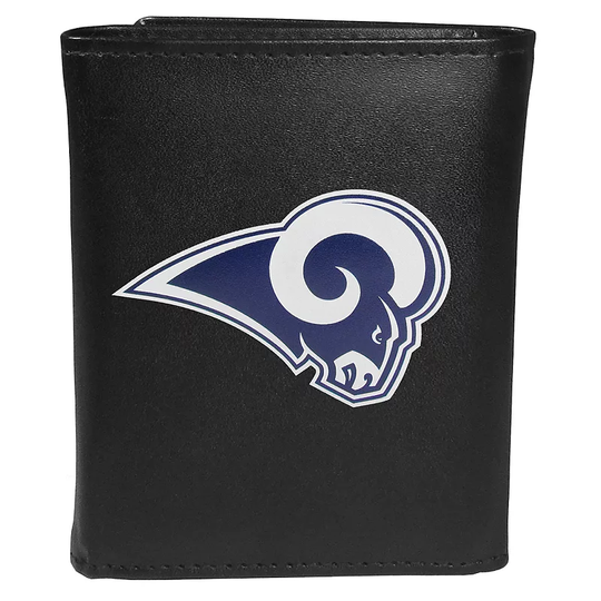 Men's Los Angeles Rams Logo Tri-Fold Wallet, Multicolor