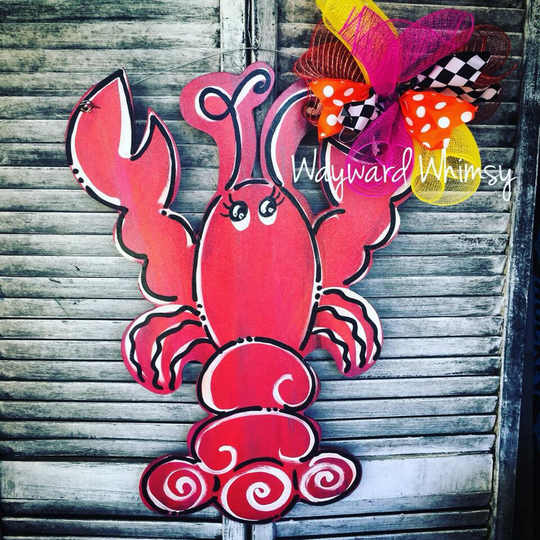 Crawfish Out Door Hanger