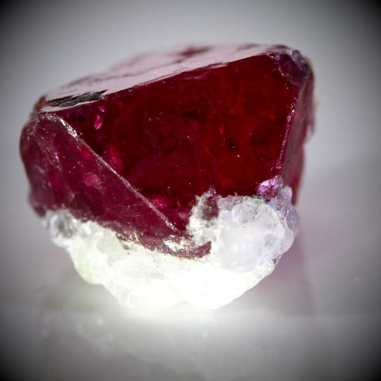 Red Spinel Crystal, Mahenge 10.60Ct, Natural, Untreated, Bipyramidal, Sourced Tanzania, August Birthstone, Cubic System
