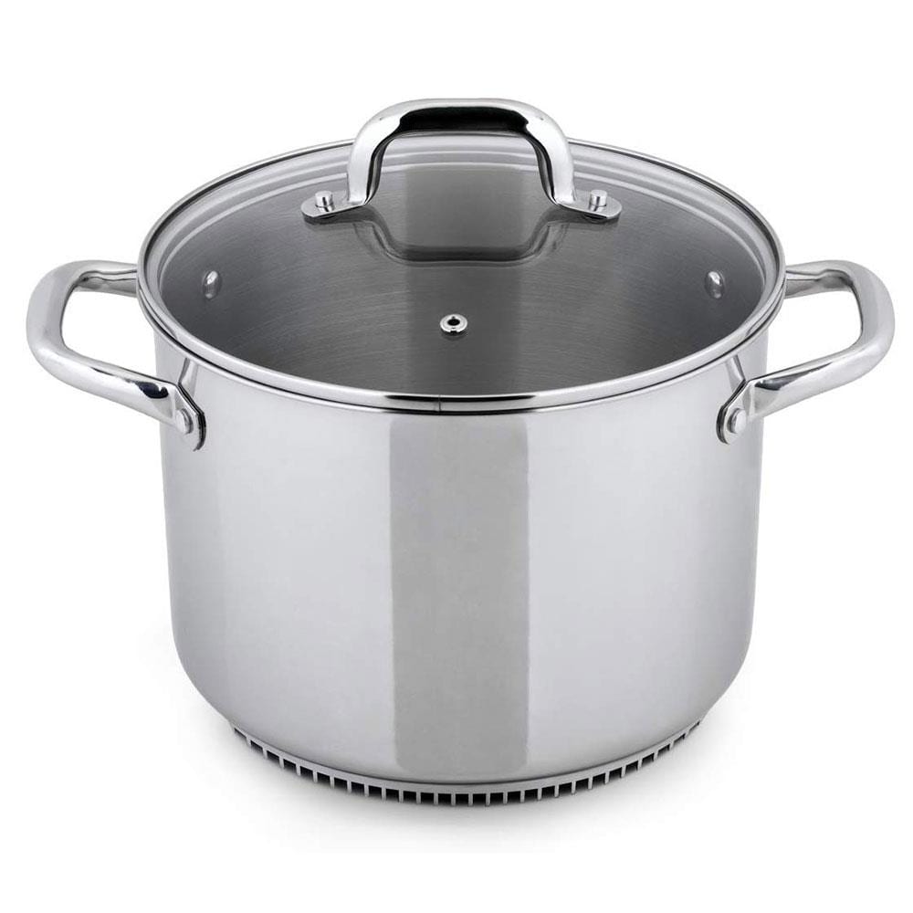 Turbo Pot Turbo Pot RS3004 8.1 Quart Large Heavy Duty Stainless Steel Cooking Stock Pot | 147423