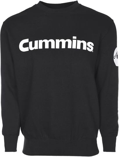 Jh Design Group Men's Cummins Logo Pullover Crewneck Sweatshirt