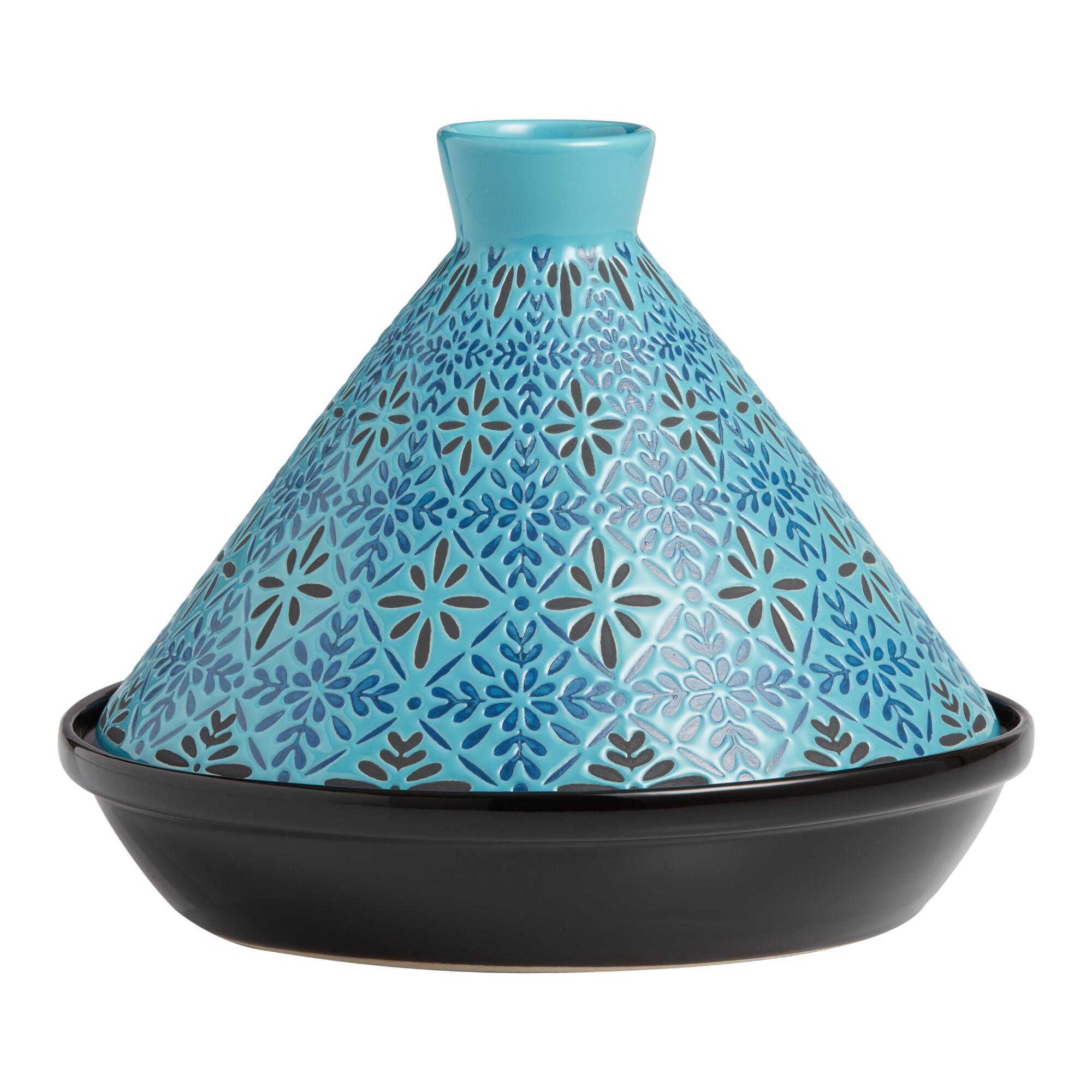 Blue Tile Terracotta Tagine by World Market