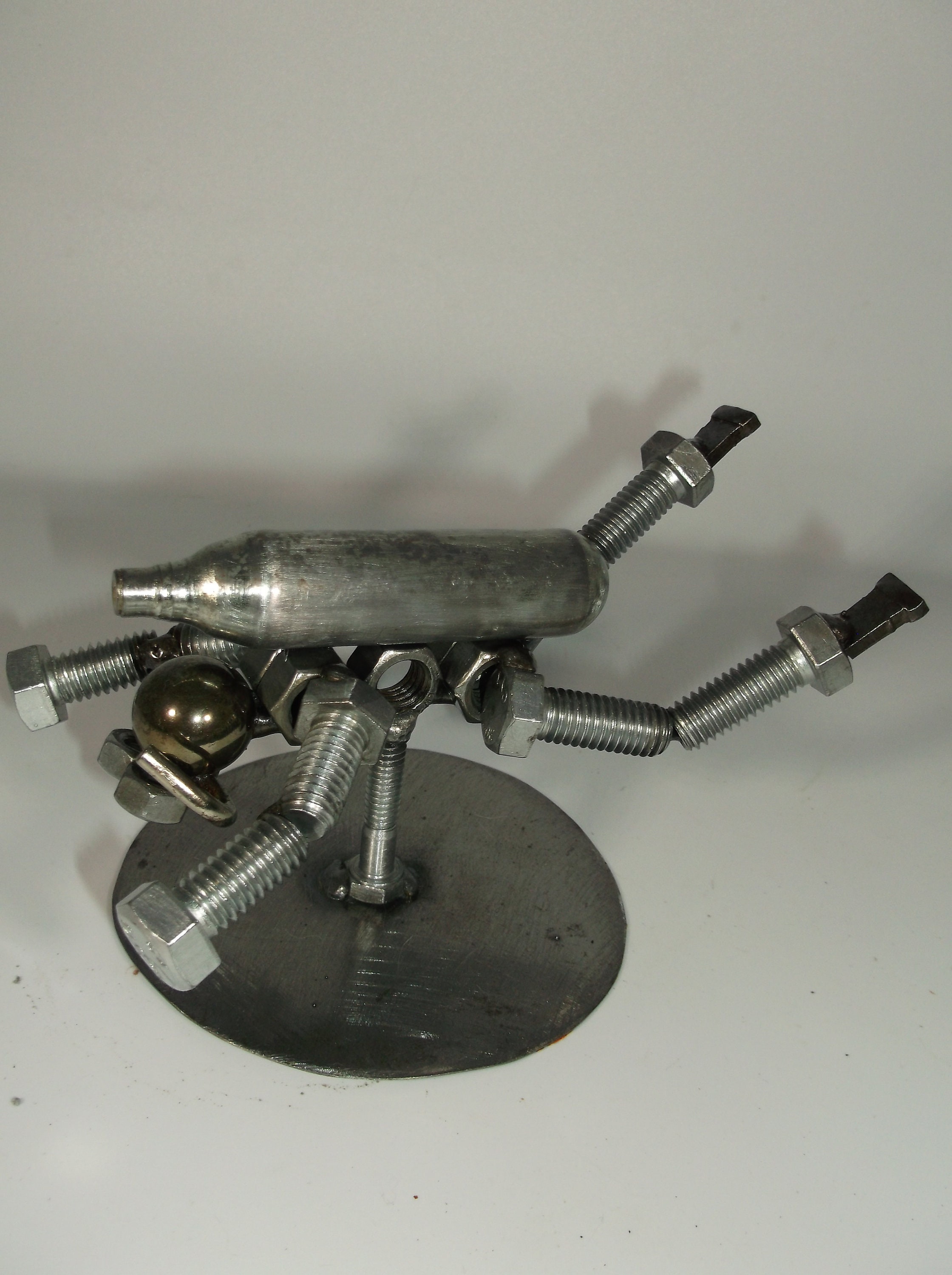 Scuba Diver, Metal Bolt Figurine, Water Sports