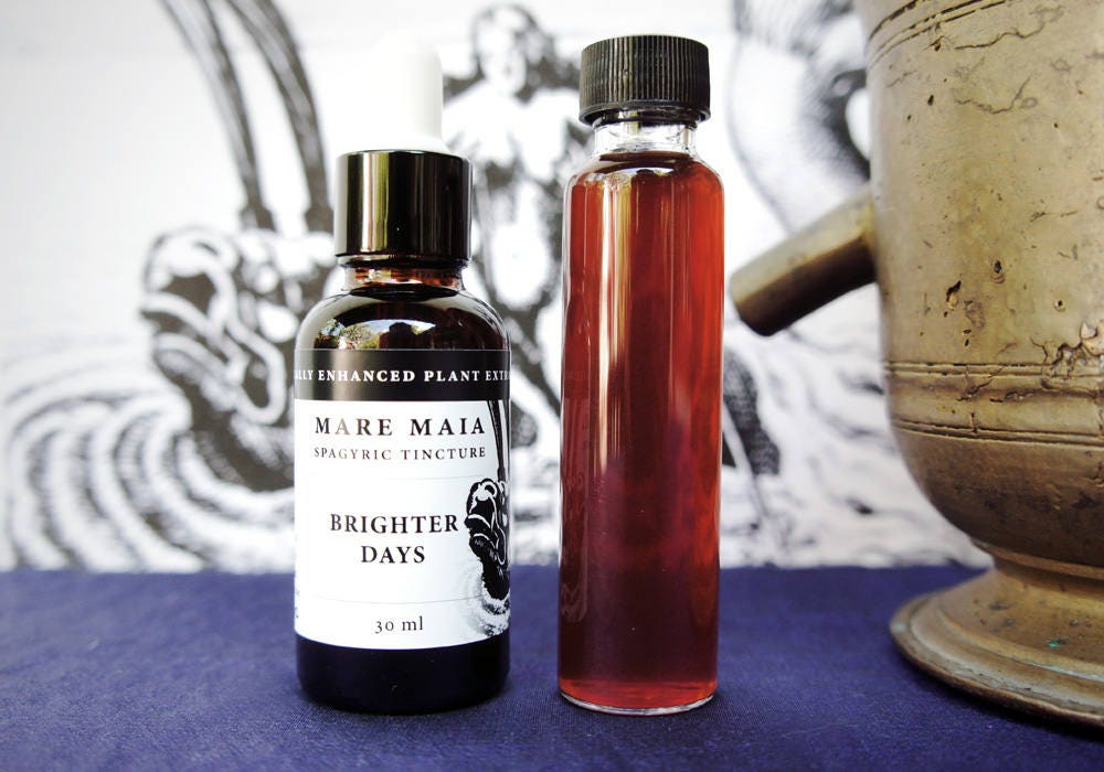 Brighter Days Spagyric Blend - Alchemically Enhanced Plant Extraction