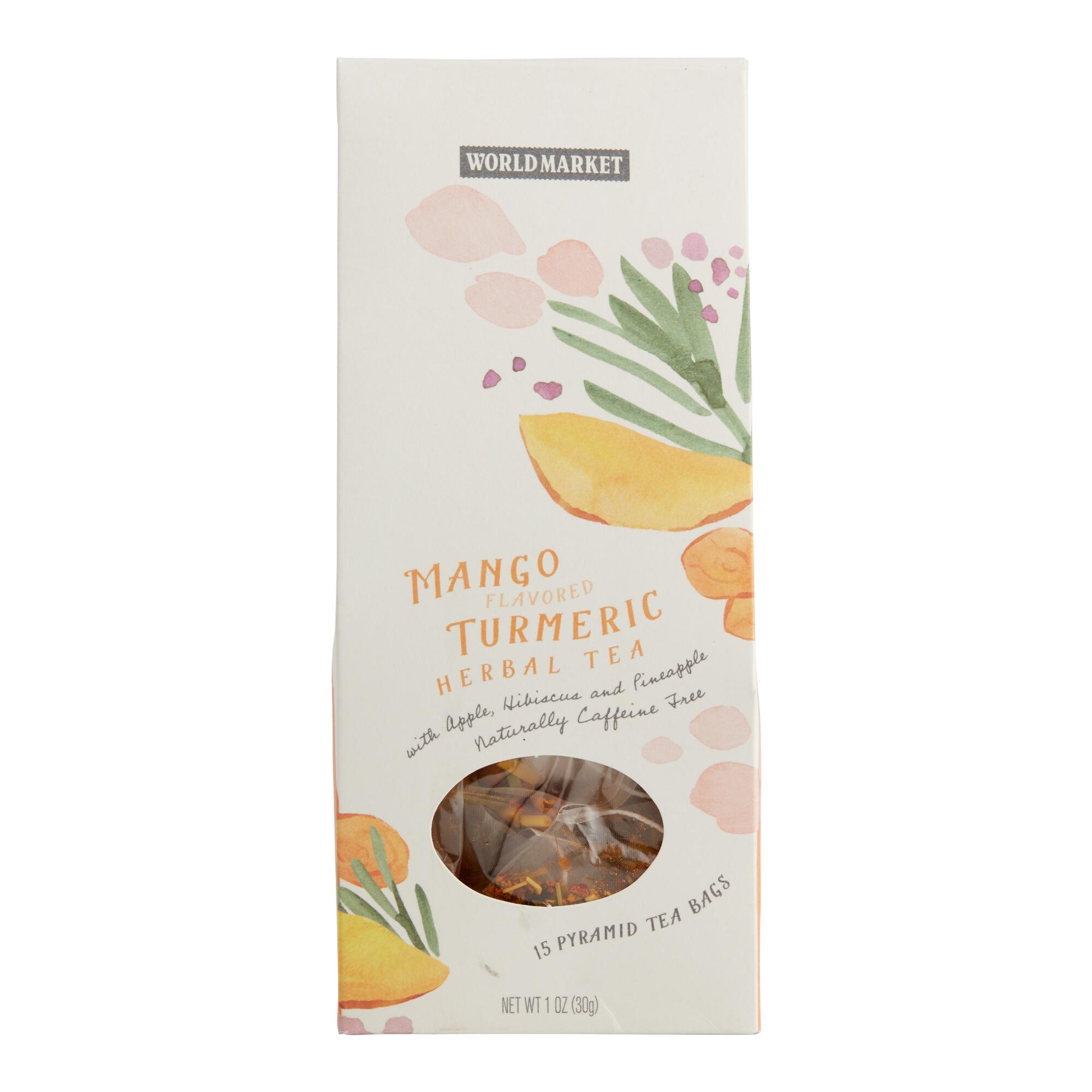 World Market Turmeric Mango Tea 15 Count by World Market