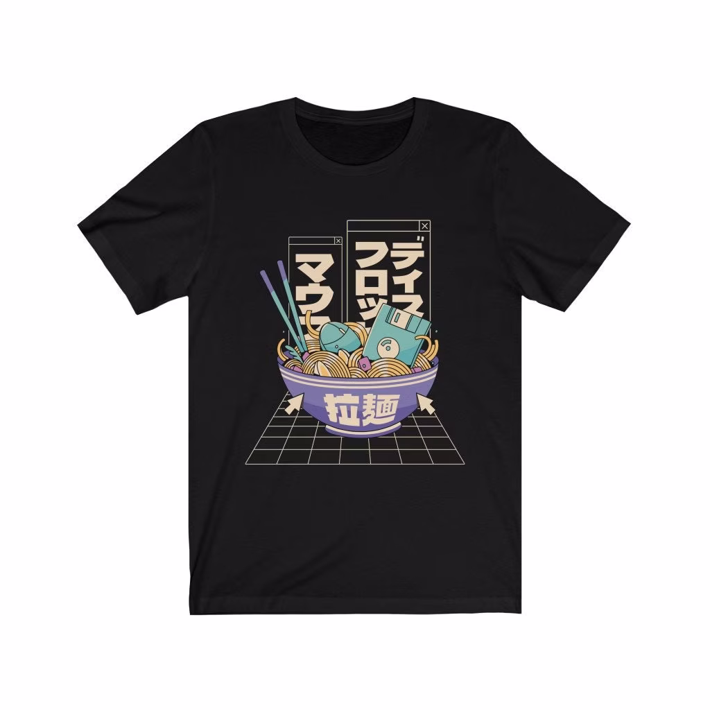 Techie Ramen T-Shirt | Shirt Foodie Japan Tech Soup