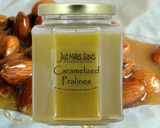 Caramelized Pralines Blended Soy Candle - Homemade Candles Great Kitchen