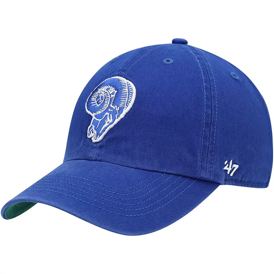 Men's '47 Royal Los Angeles Rams Legacy Franchise Fitted Hat, Size: Small, LAR Blue