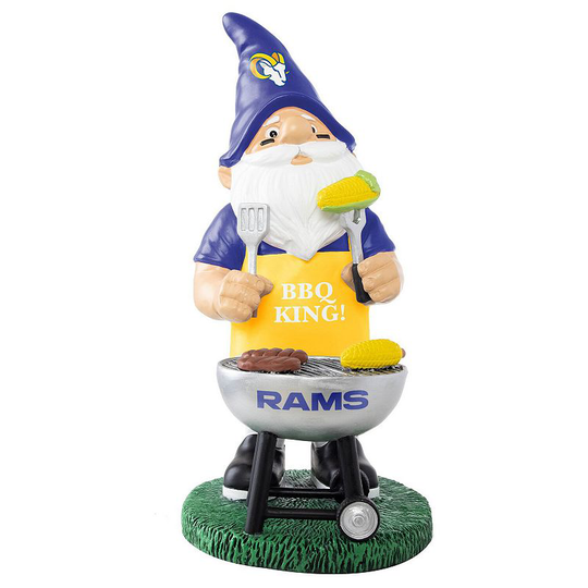 FOCO Los Angeles Rams Grill Gnome, Multicolor