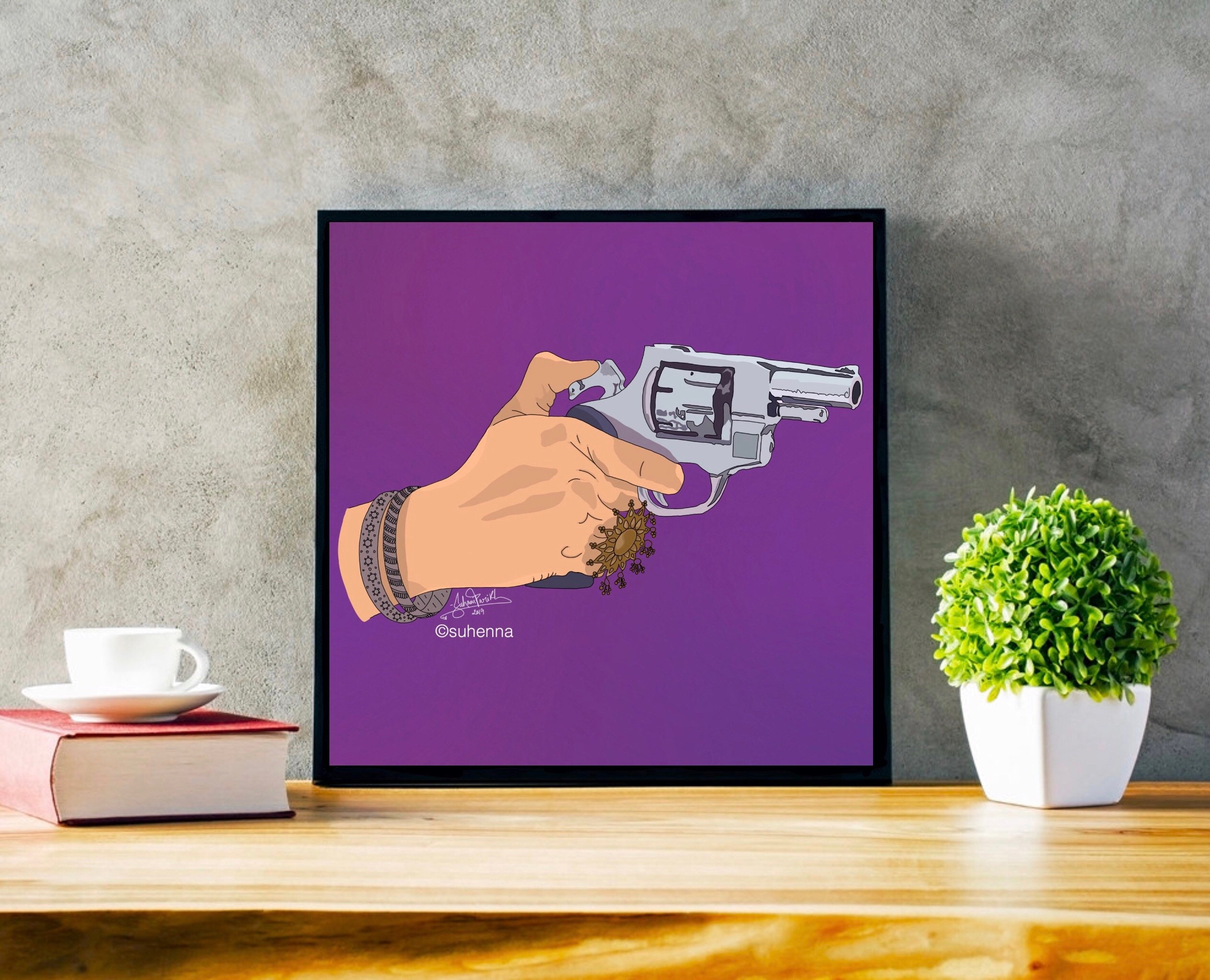 Ram-Leela Dishoom Print // Bollywood Deepika Ranveer Singh Movie Home Decor