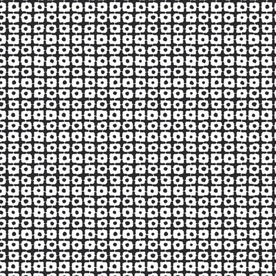 Contrast Panda Patches, Black & White Fabric, Blender Pandalicious Collection, Art Gallery Fabric