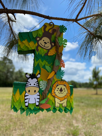 Safari Pinata Jungle Theme Piñata De | Available 1-9