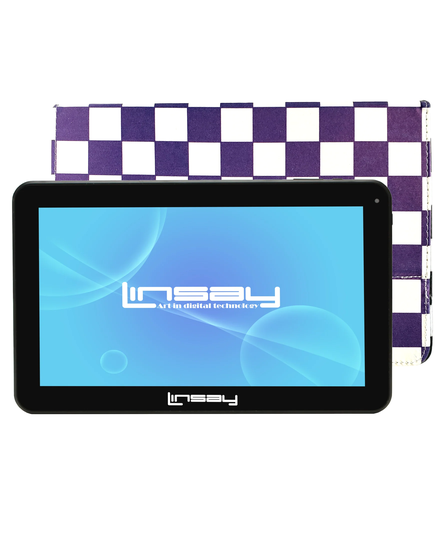 LINSAY 10.1-in Wi-fi Only Android 11 Tablet with Accessories with Case Included;; | F10XHDCPWS