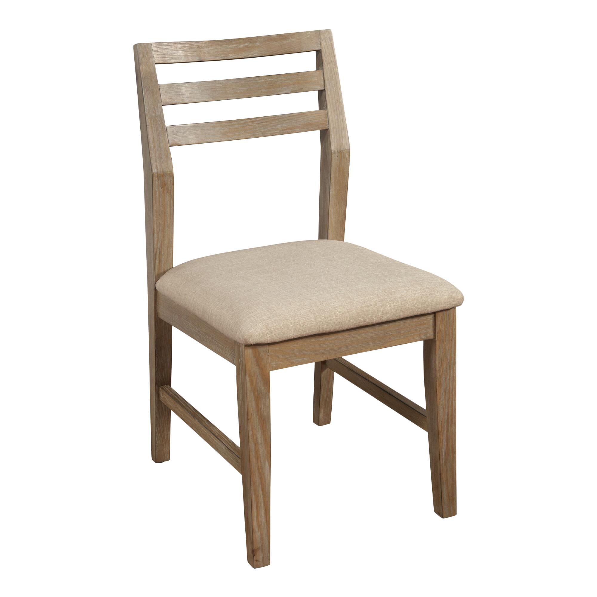 Weathered Pine Keaton Dining Chairs Set of 2: Natural by World Market