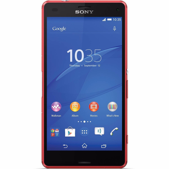 Sony Xperia z3 compact mini d5803 red 2gb ram 16gb rom 4.6" screen smartphone