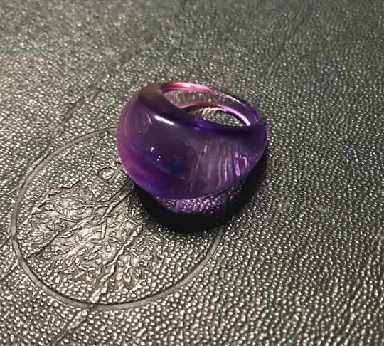 Chunky Purple Ring