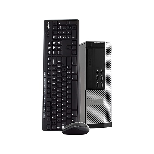 Dell OptiPlex 9020 Refurbished Desktop Computer, Intel i5 3.2GHz, 8GB RAM, 500GB SSD
