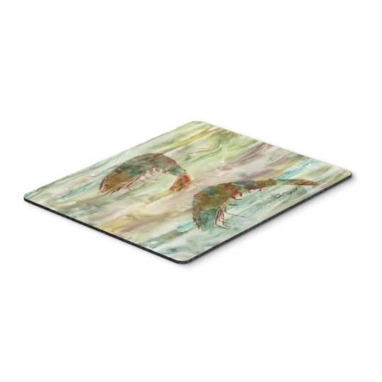 Caroline's Treasures SC2014MP Shrimp Sunset Mouse Pad, Hot Pad or Trivet, Large, multicolor