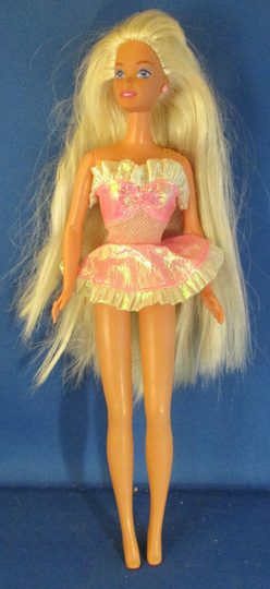 Mattel Vintage Superstar Barbie 1976 Doll Pink Dress