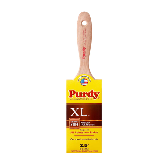 Purdy Xl Sprig 2-1/2-in Flat Trim Brush Nylon- Polyester Blend Paint Brush | 144380325