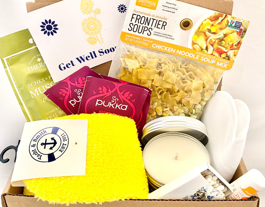 Get Well/Care Package Thinking Of You Gift Box Wishingstarcompany