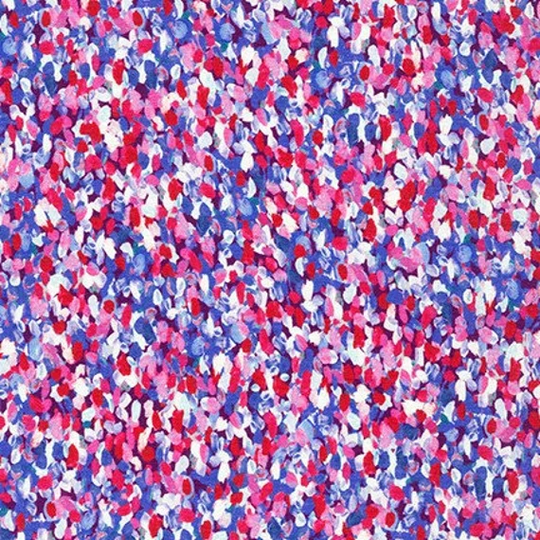 Painterly Petals - Plum Blender By Studio Rk For Robert Kaufman Fabrics Sold The Yard, Cut Continuous in Stock, Ships Today