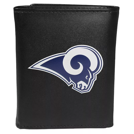 Men's Los Angeles Rams Tri-Fold Wallet, Multicolor