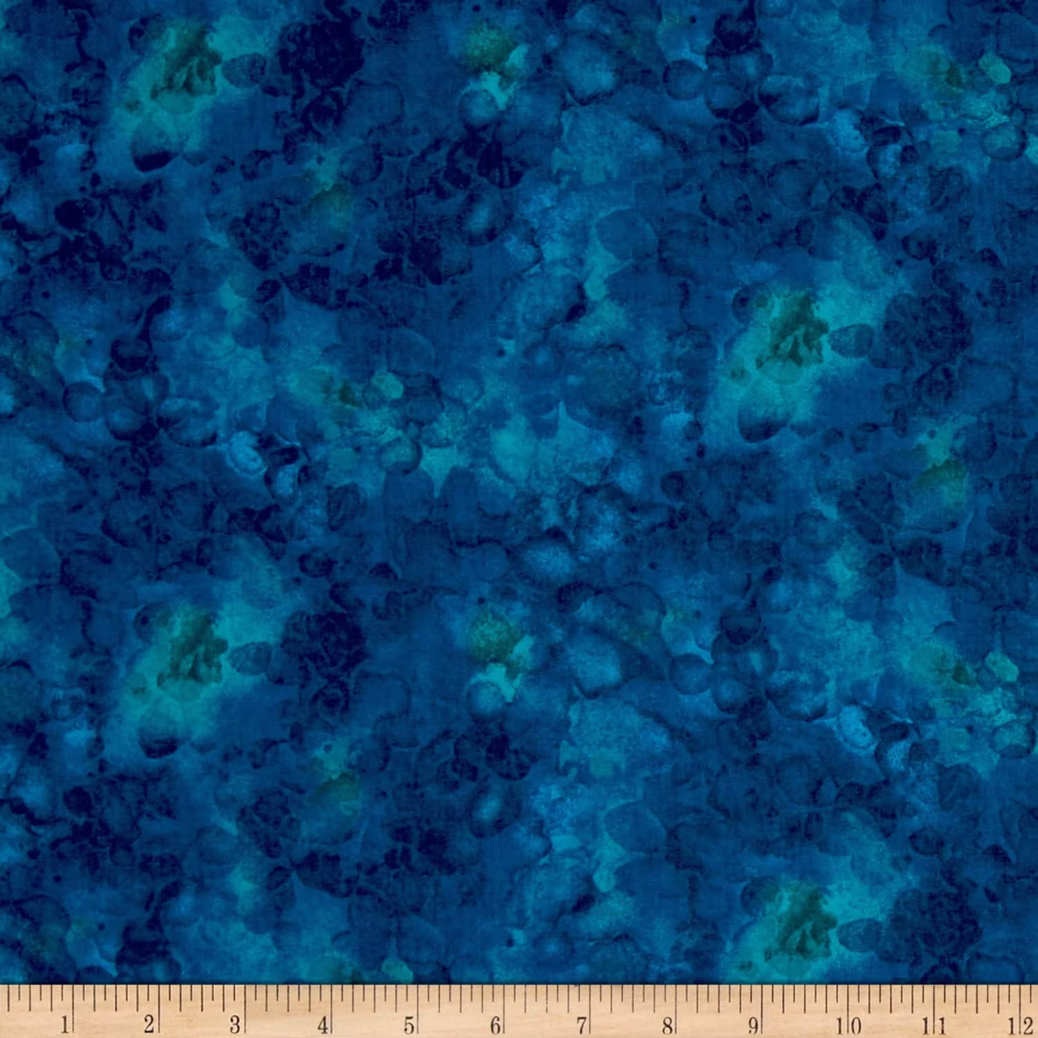 Azure Blue Solid-Ish Blender Kimberly Einmo By Timeless Treasures 44 Inches Wide 100% Quilting Cotton Fabric Tt-C6100-Kim-Azure