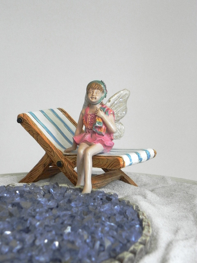 Fairy Figurine Swim Suit, Lounge Chair Not Included