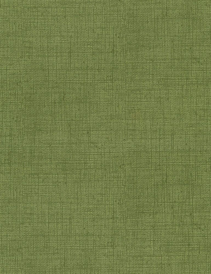 Mix Basic ~ Olive Textured Linen Look Blender Cotton Fabric, Timeless Treasures 100% Green Fabric