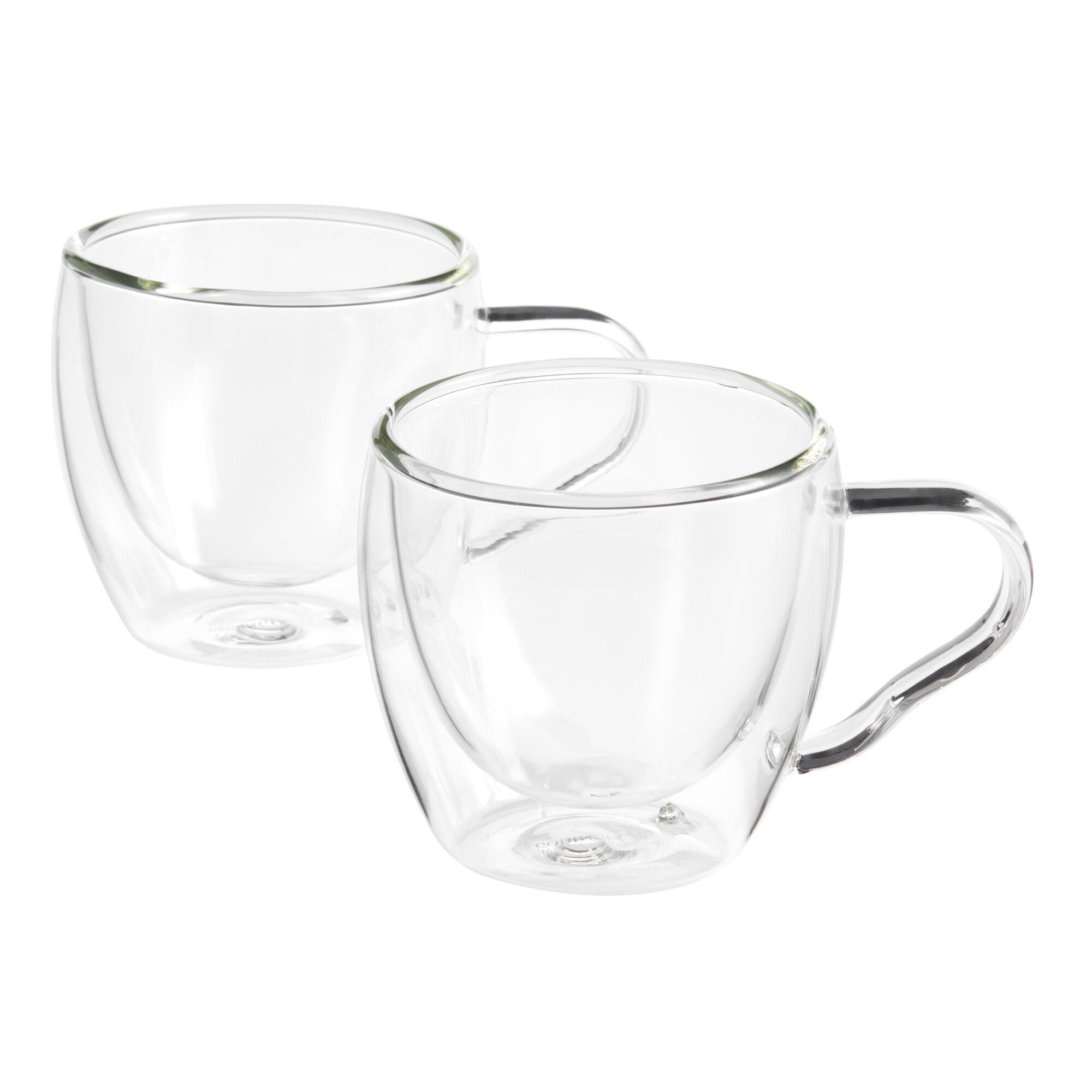 Glass Double Wall Espresso Cups 2 Pack by World Market