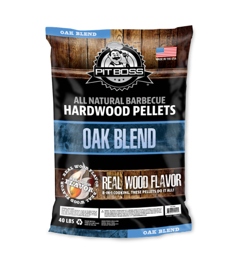Pit Boss Oak Blend 40-lb Wood Pellets | 55449