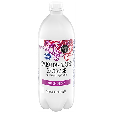 Kroger Sparkling Water Mixed Berry - 33.8 fl oz