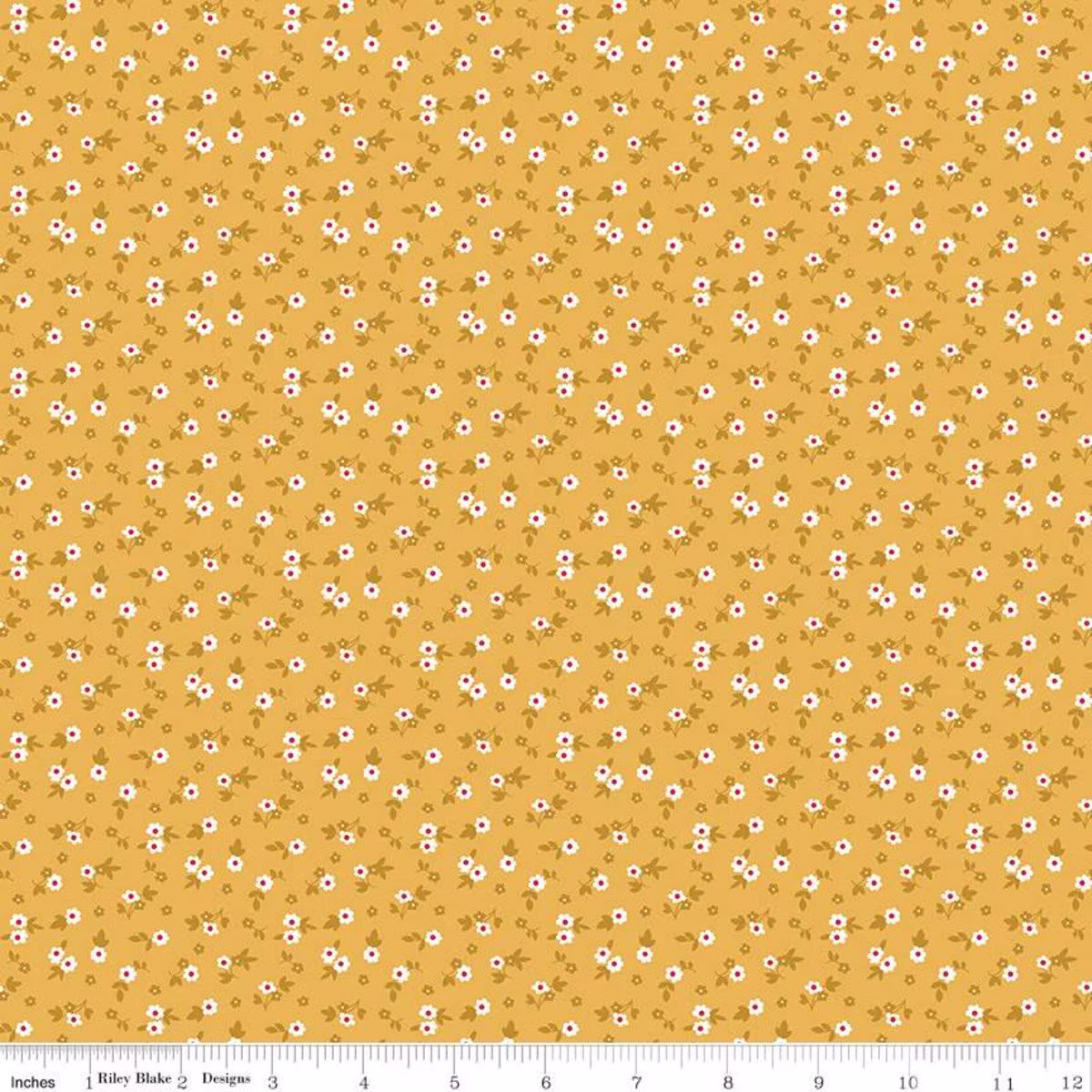 Cook Book Blossom Daisy By Lori Holt For Riley Blake Designs - End Of Bolt