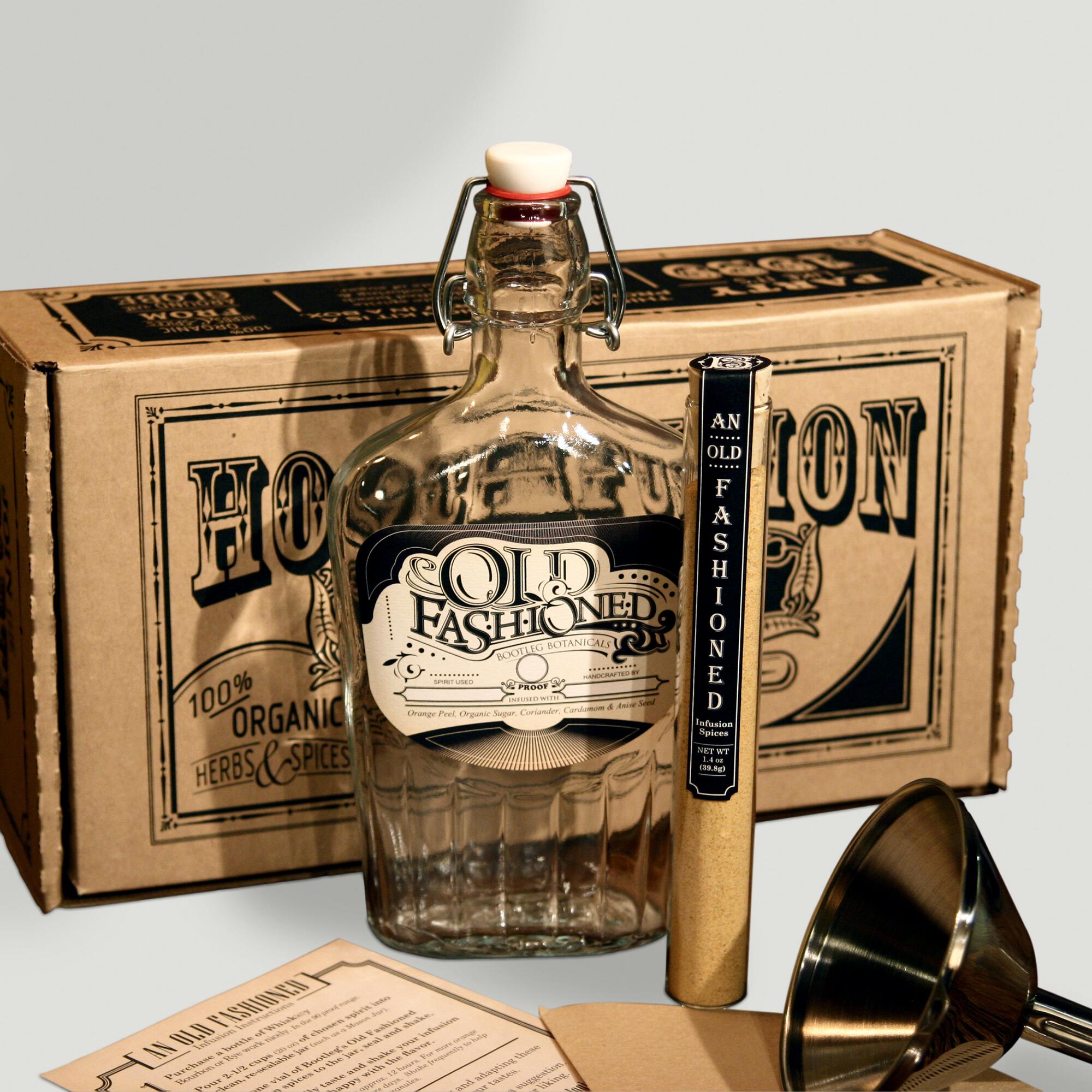 Bootleg Botanicals Old Fashioned Cocktail Infusion Kit by World Market