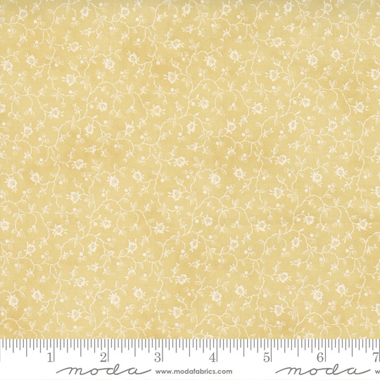 Sale Promenade Vine Blender Sunshine Yellow By 3 Sisters For Moda