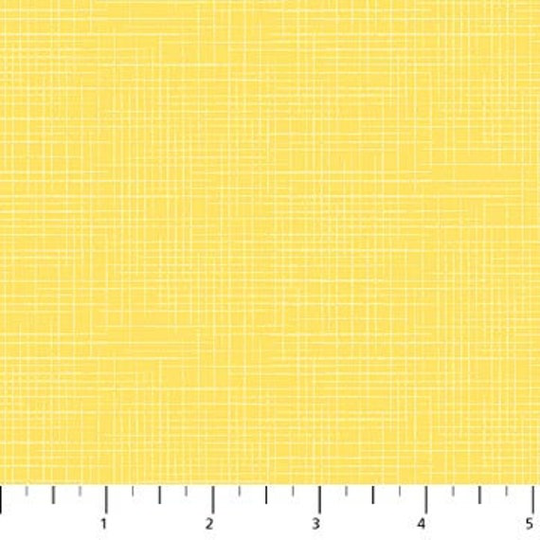 Dublin Crosshatch Blender Mellow Yellow-By The Yard Northcott 9040-51 Cotton Quilt Fabric Yellow Lines On