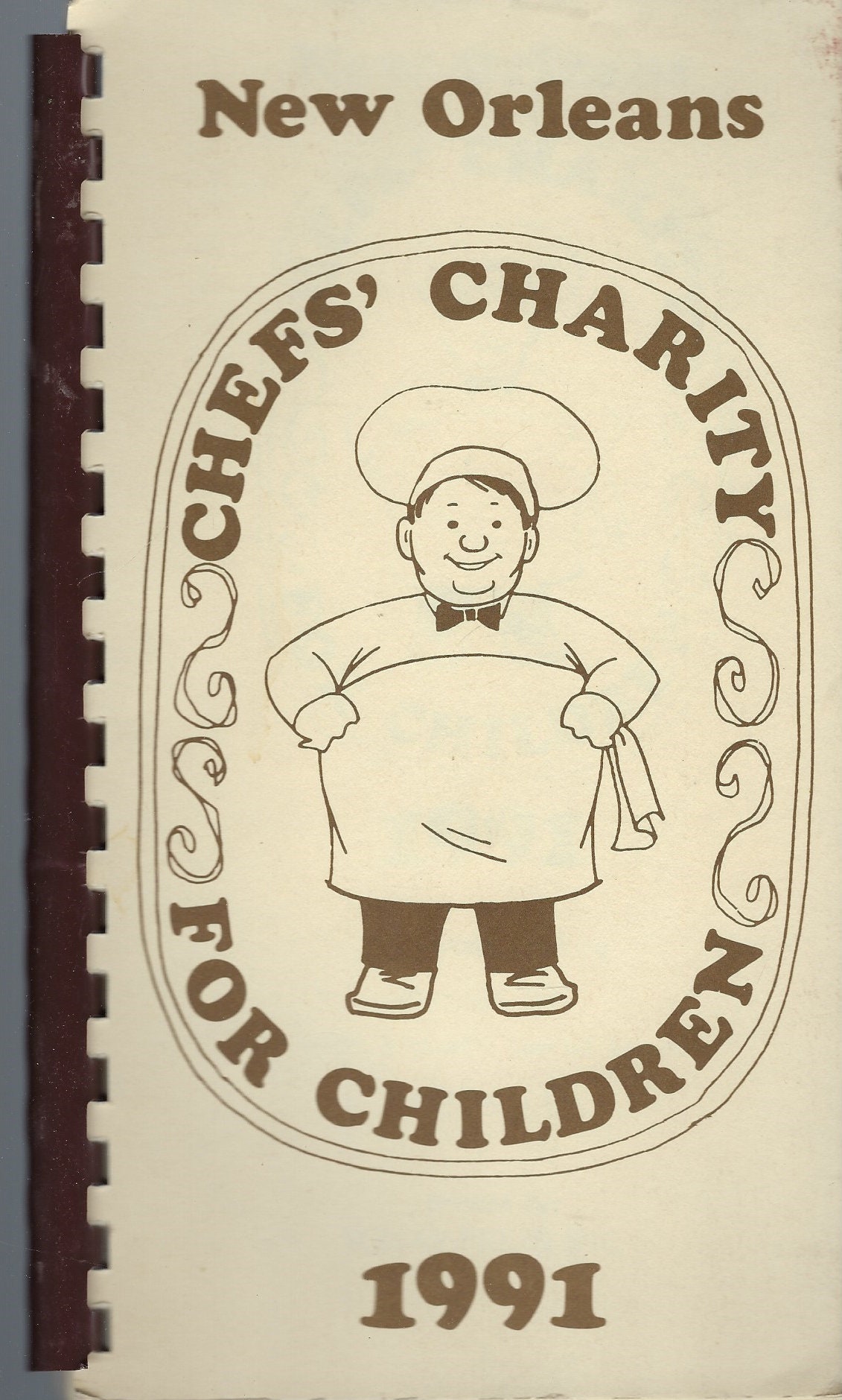 New Oleans Louisiana Vintage 1991 Chefs Charity For Children Cookbook La Community Favorite Recipes Collectible Souvenir Rare Local Book
