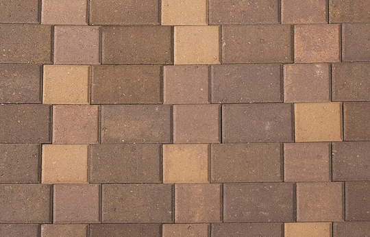 CastleLite Castle Stone 9-in L x 6-in W x 2-in H Mojave Blend Concrete Paver in Brown | Q020.111.69.B3