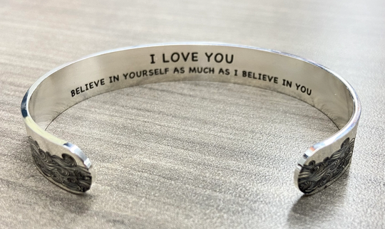 Inspirational Gift, Encouragement, Gift From Mom, Graduation Gift For Son Daughter, Like A Believe in Yourself I Love You