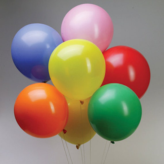 Latex Party Balloons, 12-Inch, 12-Piece To 72-Piece