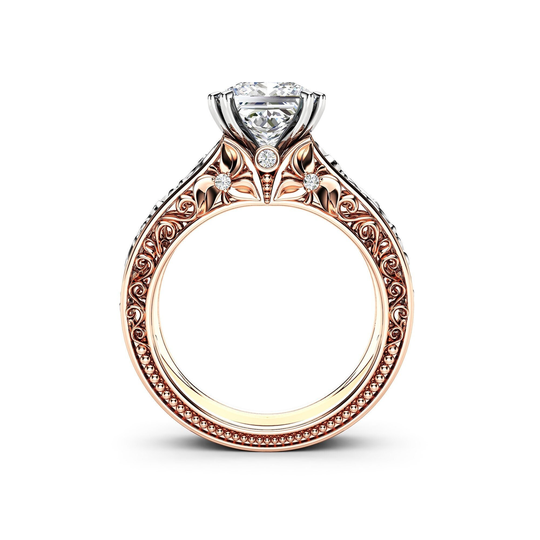 Royal Style Diamond Engagement Ring For Women