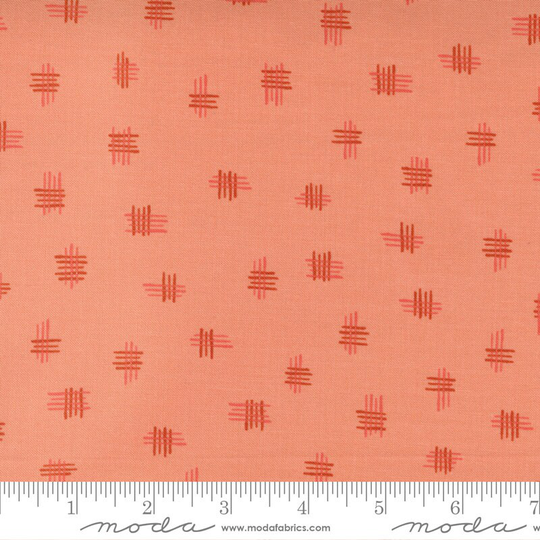 Songbook - Tally Toss Blender Geometric Hopeful Rose Fancy That Design House 100% Cotton Quilting Fabric