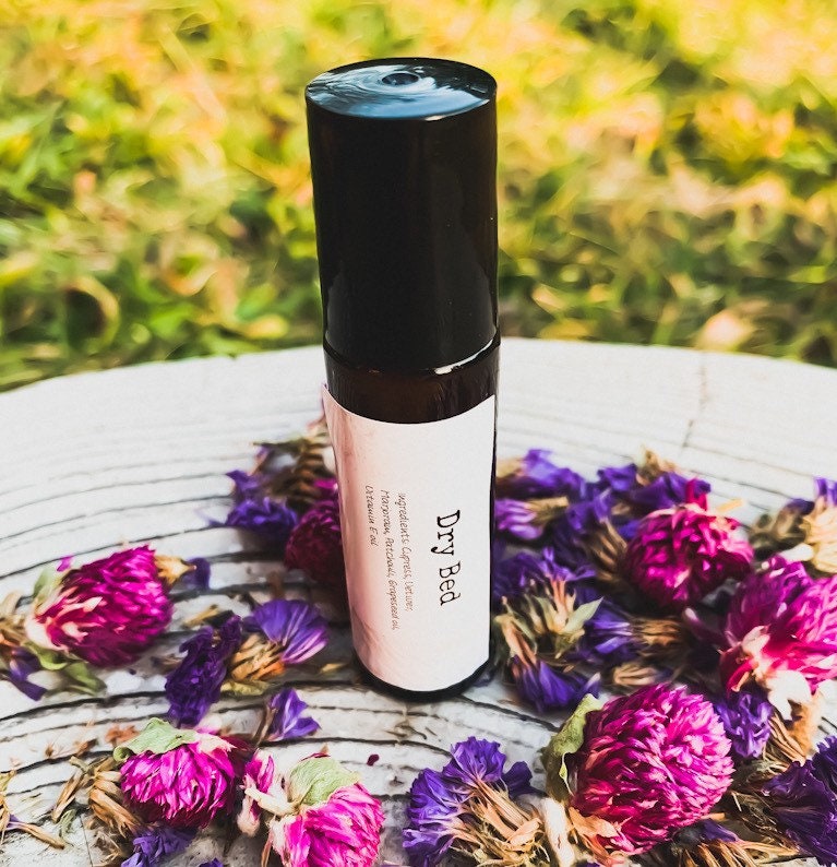 Dry Bed Essential Oil Roller Blend 10Ml, For Wetting, Oils, Bath & Body, All Natural, Self Care, Gift